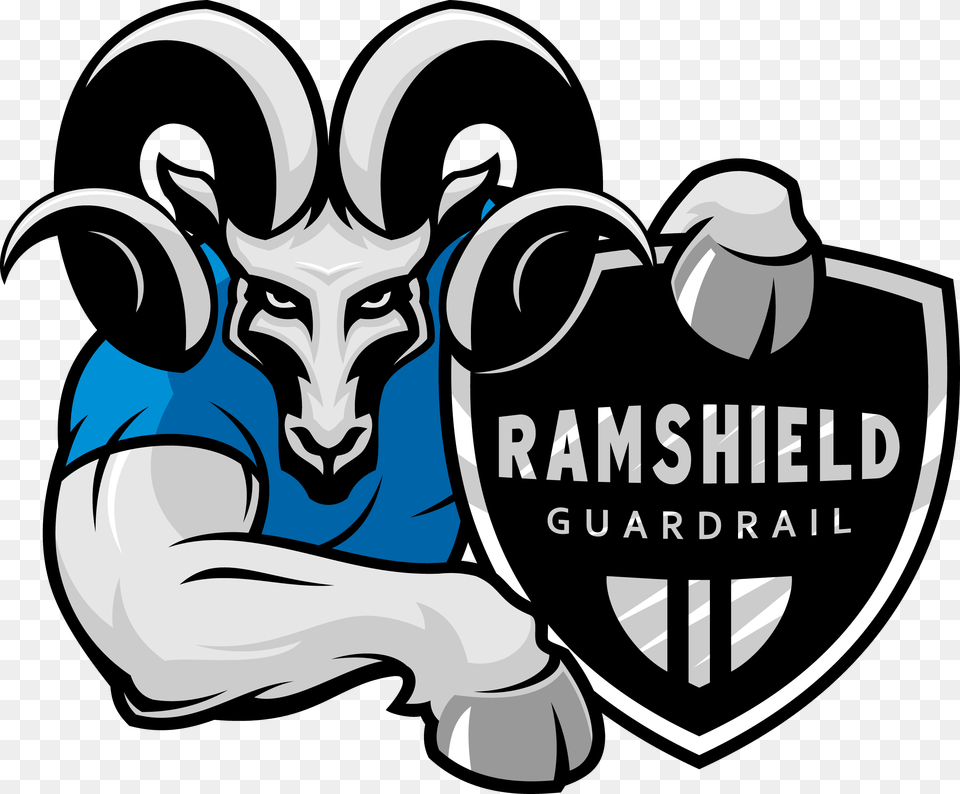 Ramshield Guardrail Cartoon Cartoon, Logo, Baby, Person Free Png Download