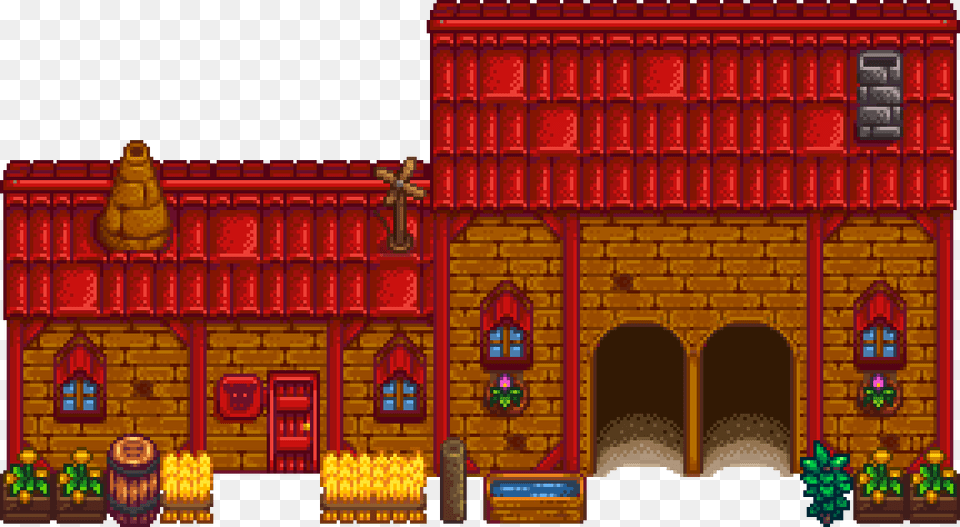 Ranch Stardew Valley Barn Shop Png