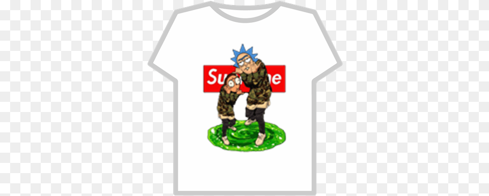 Randmsupremepng Roblox Rick And Morty Gift, Clothing, T-shirt, Boy, Child Free Transparent Png