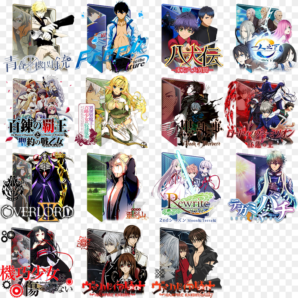 Random Anime Icon Pack Custom Tailor Made Cosplay Costume Inspired By Momonga, Adult, Publication, Person, Female Png Image