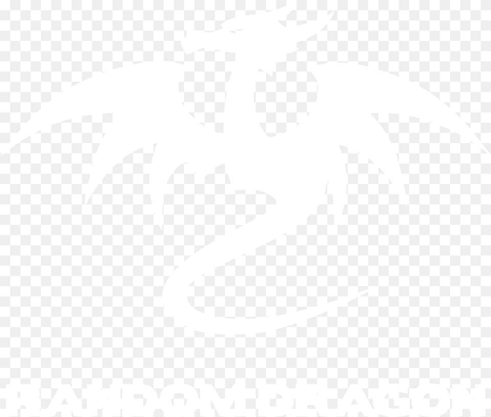 Random Dragon Logo Hd Square Made White, Animal, Fish, Sea Life, Shark Free Transparent Png