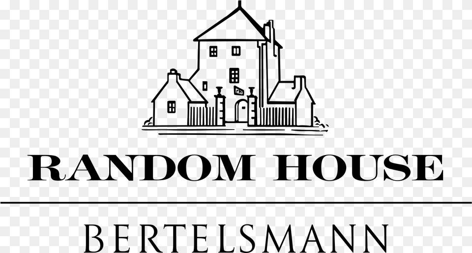 Random House Bertelsmann Logo Transparent Random House, Gray Png