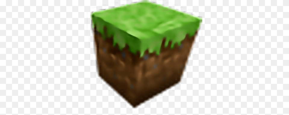 Random Minecraft Block Grass Grassblock Freetoedit Logo Minecraft Dirt Block, Basket, Cake, Cream, Cupcake Free Transparent Png