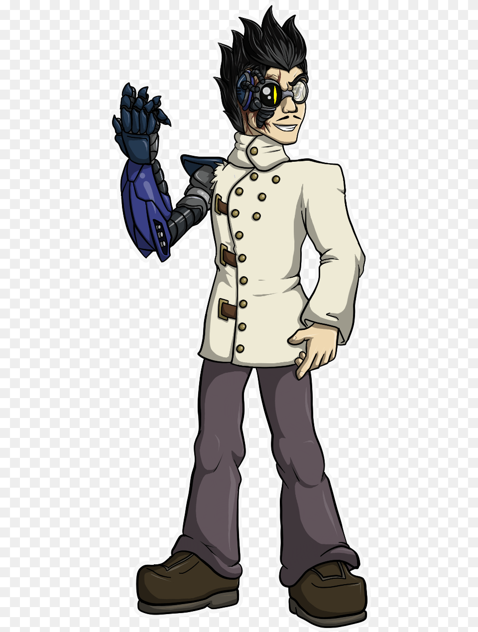 Random Scientist Guy Cartoon, Book, Clothing, Comics, Publication Free Png Download