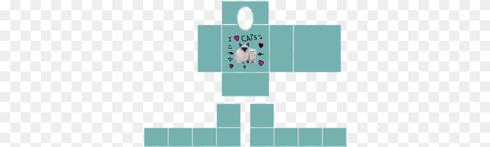 Random Shirts For Roblox Characters Templates Roblox Off White Shirt, Animal, Cat, Mammal, Pet Free Transparent Png