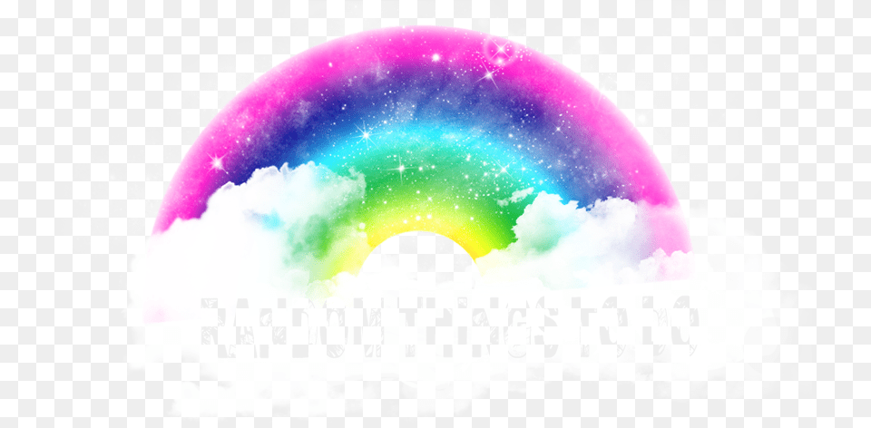 Random Things To Do Watercolor Clouds And Rainbow, Nature, Outdoors, Sky, Night Png Image