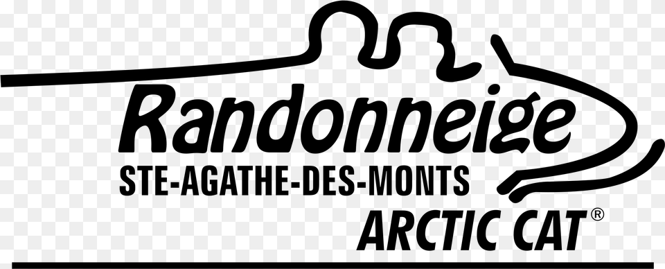 Randonneige Arctic Cat Logo Transparent Logo, Gray Free Png Download