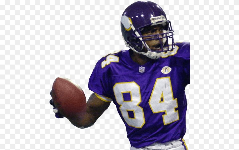 Randy Moss Lateral Behind The Back For Td Randy Moss Vikings, Sport, American Football, Football, Football Helmet Free Png Download