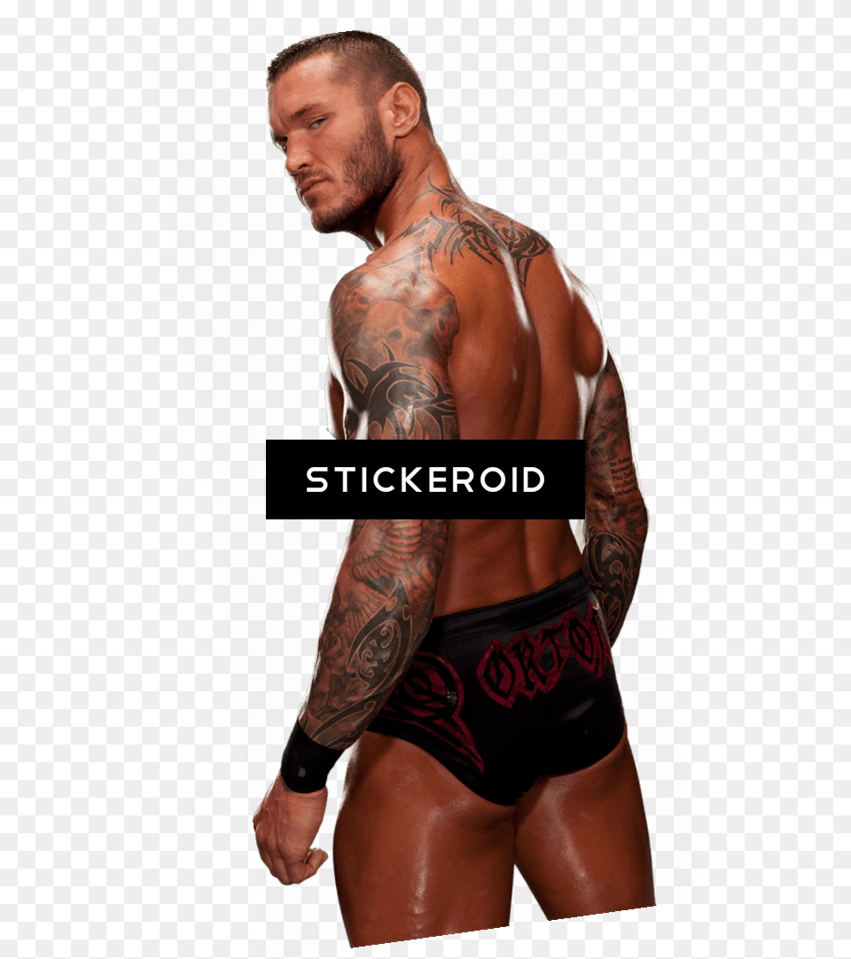 Randy Orton, Tattoo, Skin, Person, Man Png Image