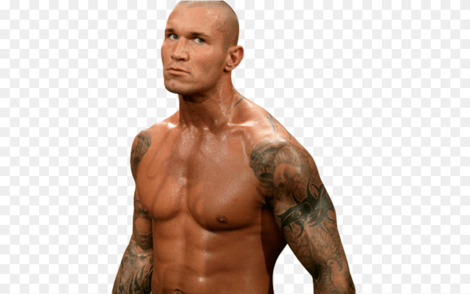 Randy Orton, Skin, Person, Tattoo, Man Png Image