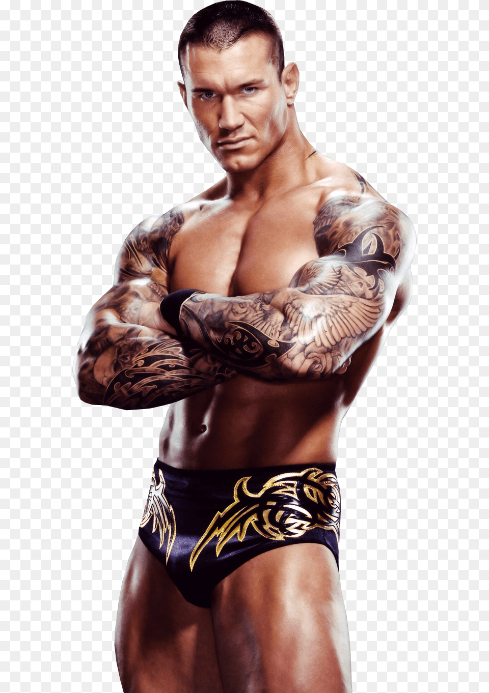 Randy Orton Body Tattoo, Skin, Person, Man, Male Free Transparent Png