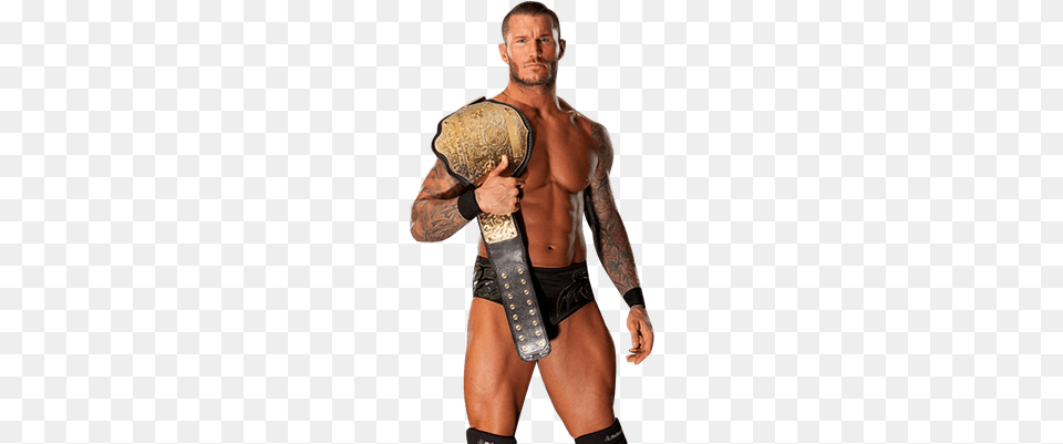 Randy Orton Hd Randy Orton Back Hd, Weapon, Sword, Person, Man Free Png Download