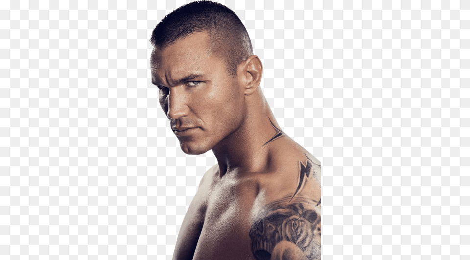 Randy Orton Photoshoot, Tattoo, Skin, Face, Head Png Image