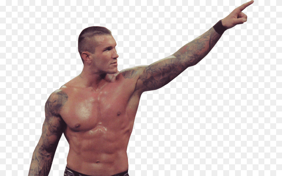 Randy Orton Point, Arm, Body Part, Person, Adult Free Png Download