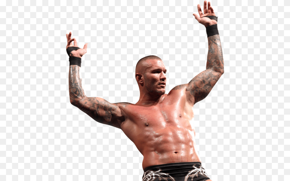 Randy Orton Randy Orton Rko, Tattoo, Skin, Person, Hand Png Image