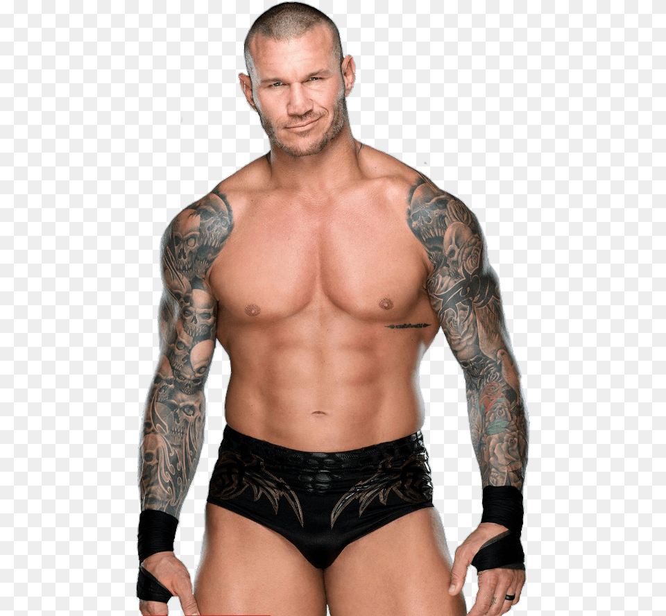 Randy Orton Background Randy Orton Tattoo 2018, Skin, Person, Adult, Man Free Transparent Png