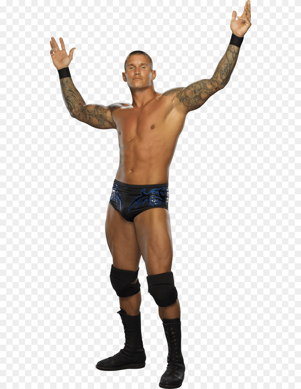 Randy Orton Transparent Image Randy Orton En, Tattoo, Skin, Body Part, Person Free Png Download