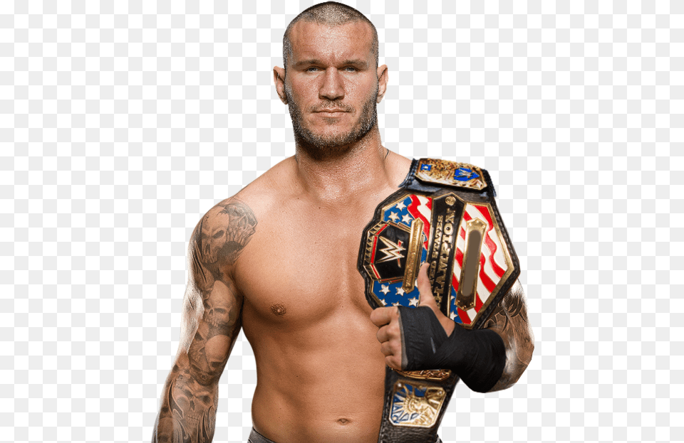 Randy Orton United States Champion Randy Orton, Adult, Male, Man, Person Free Png