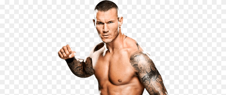 Randy Orton With No Background, Person, Skin, Tattoo, Arm Free Png Download