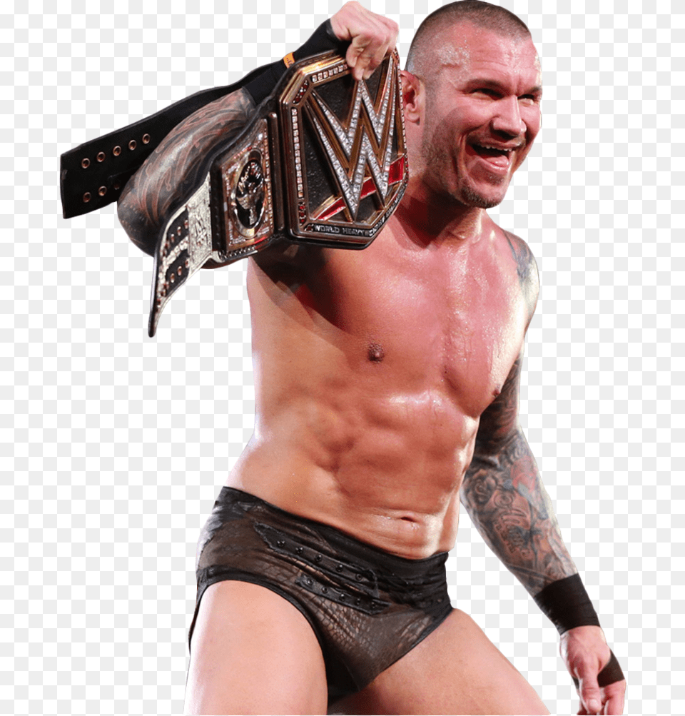 Randy Orton Wwe Champion, Adult, Person, Man, Male Free Png Download