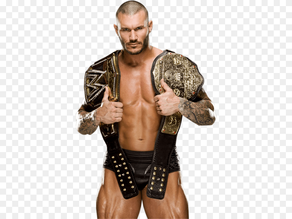 Randy Orton Wwe World Heavyweight Champion, Accessories, Belt, Person, Skin Free Png