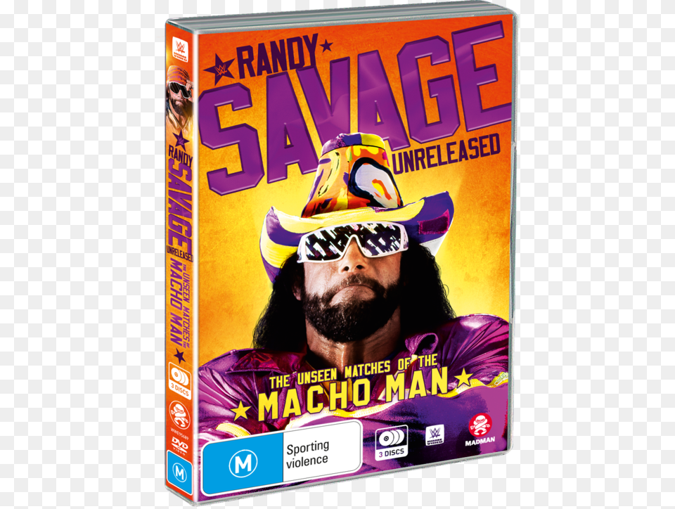 Randy Savage Unreleased Randy Savage Unreleased The Unseen Matches, Adult, Advertisement, Person, Man Free Png Download
