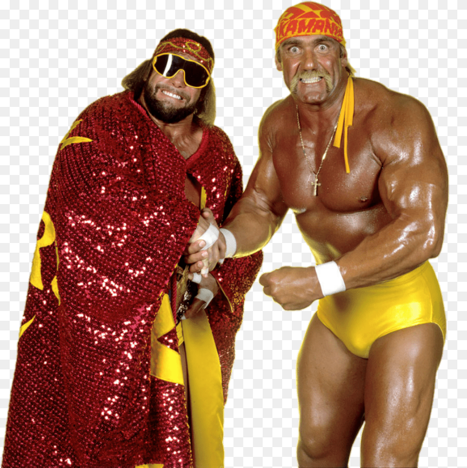 Randy Savage Wrestler Hogan Macho Man Mega Powers, Accessories, Person, Hand, Finger Free Png
