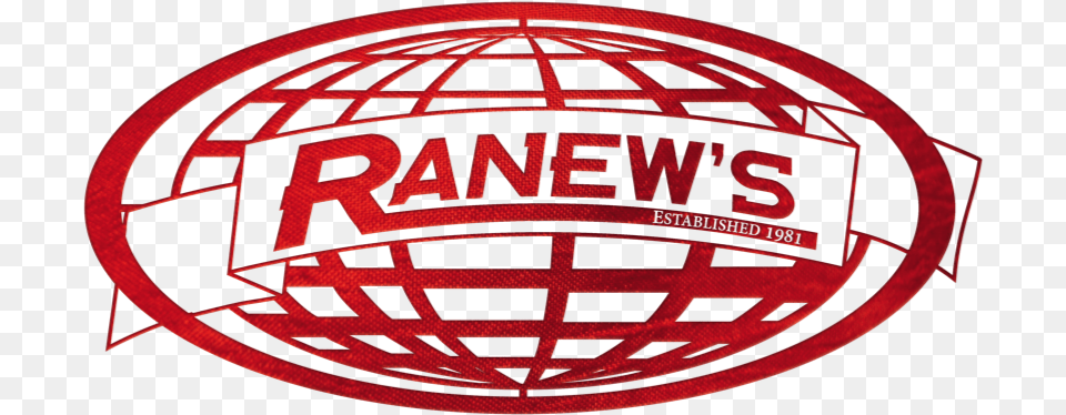 Ranews Globe Logo Red 1 Ranewu0027s Truck U0026 Equipment Full Circle, Emblem, Symbol Png