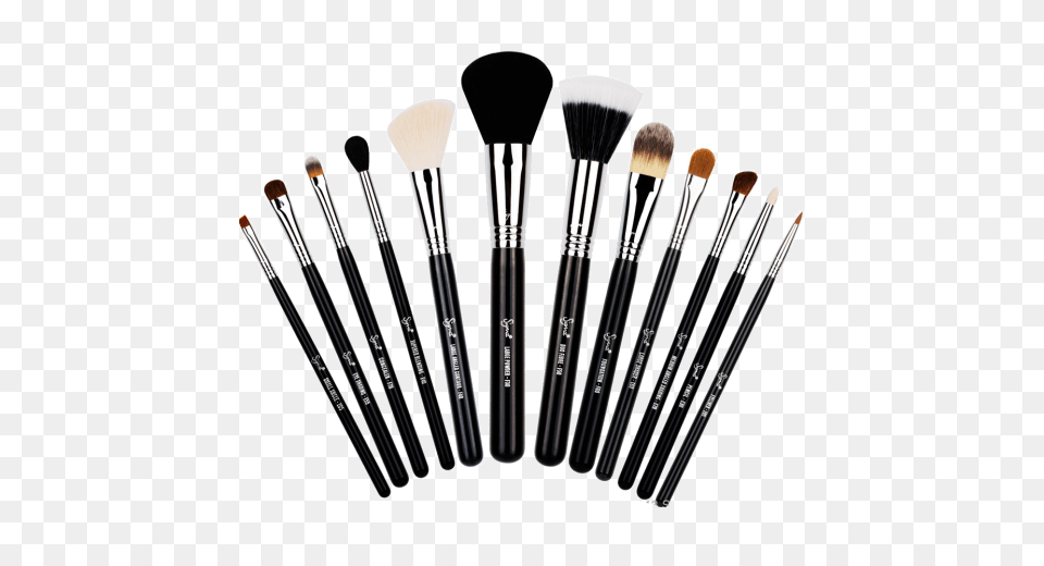 Range Of Makeup Brushes, Brush, Device, Tool Png Image