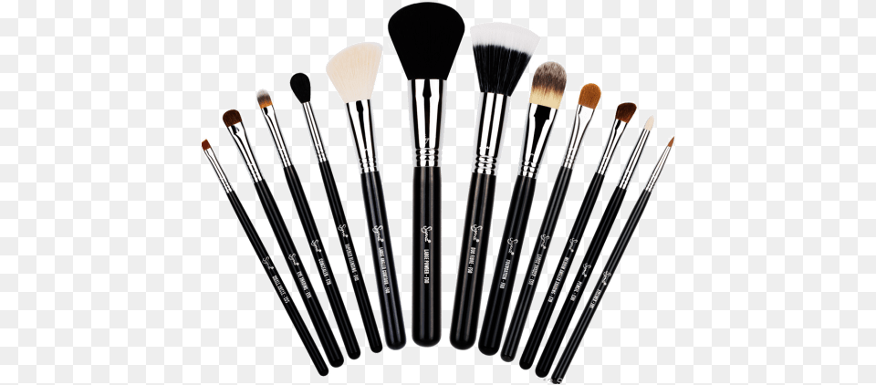 Range Of Makeup Brushes Brochas Esenciales Para Maquillaje, Brush, Device, Tool, Festival Png Image