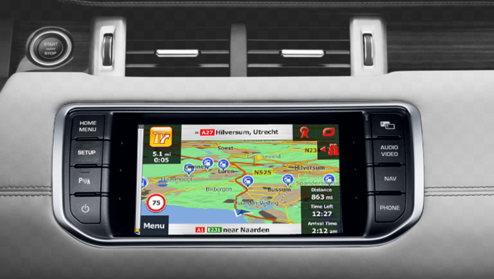 Range Rover Dab Nachrsten, Electronics, Gps, Car, Mobile Phone Free Transparent Png