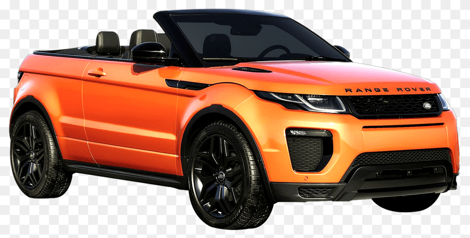 Range Rover Evoque Convertible For Rent In Dubai, Car, Vehicle, Transportation, Wheel Png