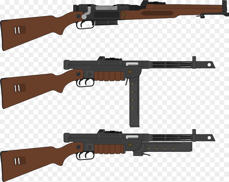 Ranged Weapon, Firearm, Gun, Rifle, Handgun Png Image