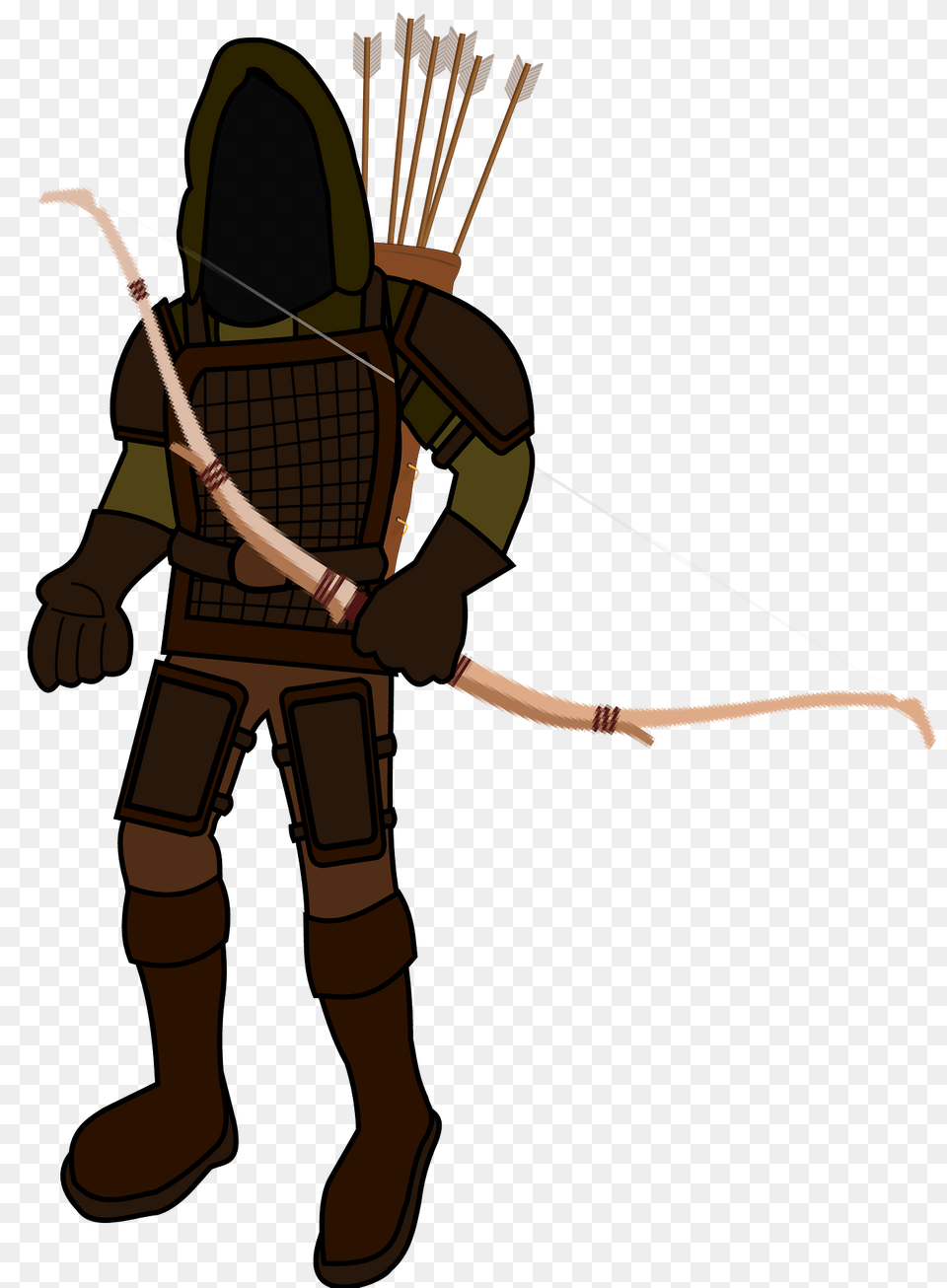 Ranger Archer Clipart, Archery, Bow, Sport, Weapon Png Image