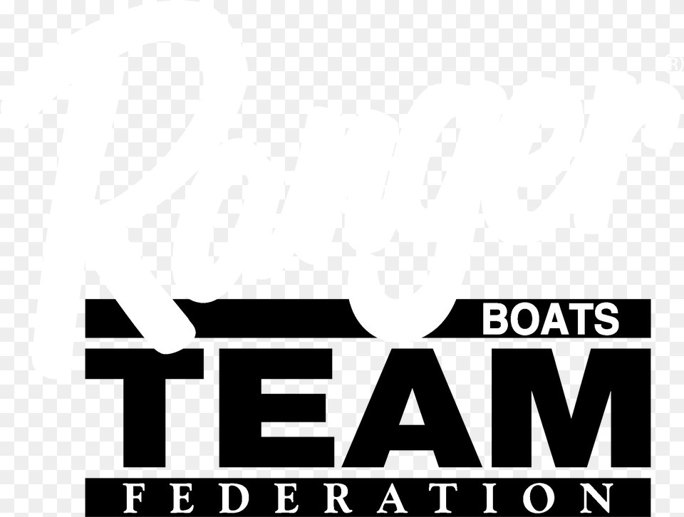 Ranger Boats Team Logo Black And White Ranger Boats, Text, Book, Publication, Animal Free Png