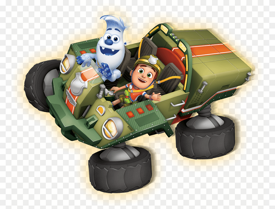 Ranger Rob In His Vehicle, Toy, Face, Head, Person Free Png Download