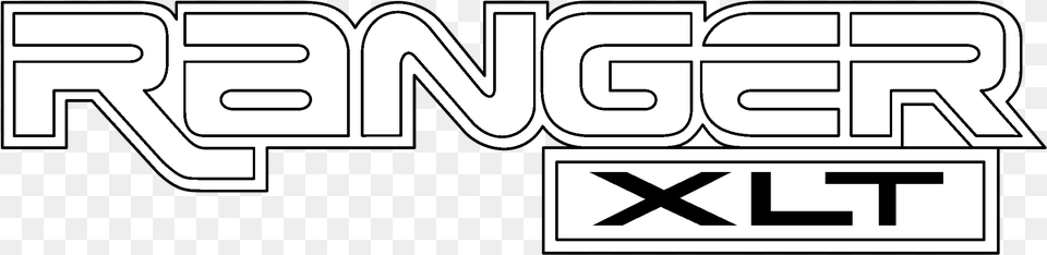 Ranger Xlt Logo Black And White Ford Ranger, Text Free Transparent Png