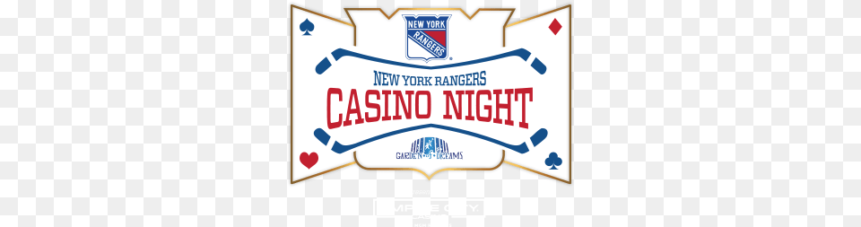Rangers Casino Night Language, Advertisement, Hockey, Ice Hockey, Ice Hockey Stick Free Png Download
