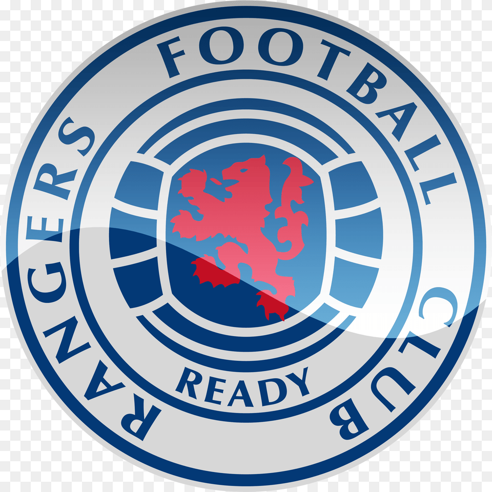 Rangers Fc Hd Logo Football Logos Circle, Badge, Symbol, Emblem Free Transparent Png
