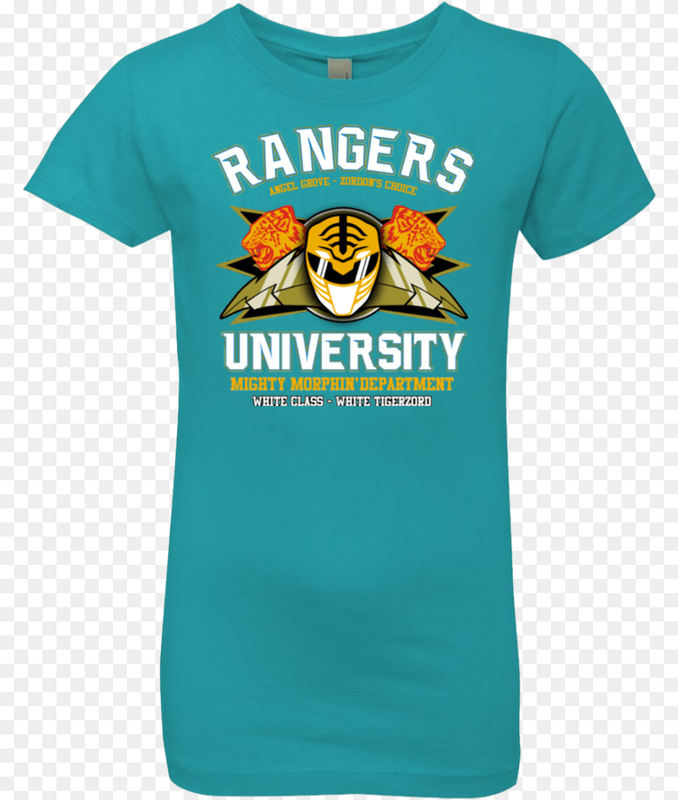 Rangers U White Ranger Girls Premium T Shirt 911 Never Forget T Shirt, T-shirt, Clothing, Animal, Invertebrate Png