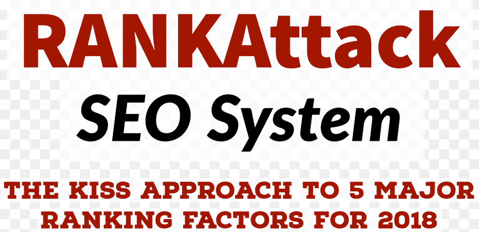 Rankattack Seo 5 Major Ranking Factors For 2018 Made Oval, Advertisement, Poster, Text, Number Free Png