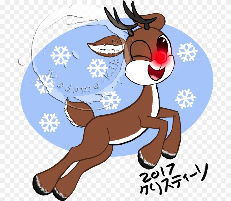 Rankin Bass Challenge By Madame Kikue On Rudolph The Red Nosed Reindeer, Animal, Baby, Deer, Mammal Png Image