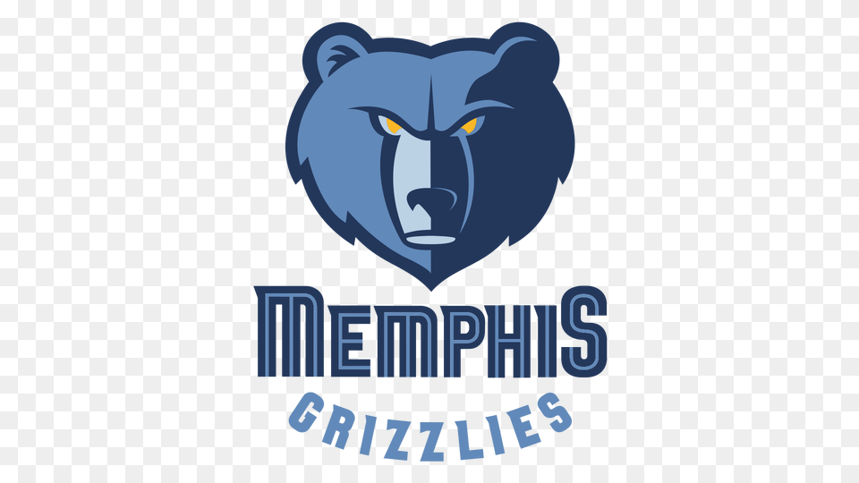 Ranking All 30 Nba Logos Memphis Grizzlies Logo, Animal, Bear, Mammal, Wildlife Free Png