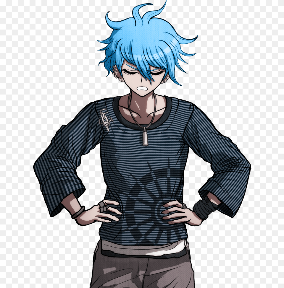 Rantaro Amami Sprites, Adult, Book, Comics, Male Free Png