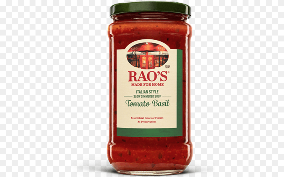 Raos Soup, Food, Ketchup, Relish Png Image