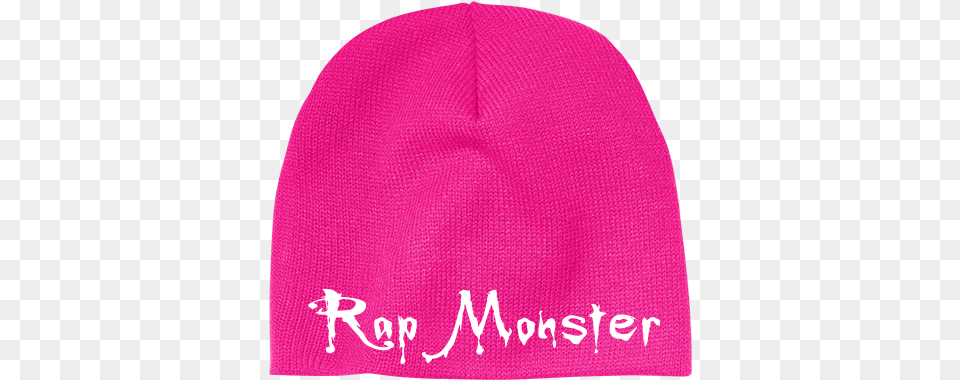 Rap Monster Bts Custom Beanie Dark Wolves, Cap, Clothing, Hat, Swimwear Png