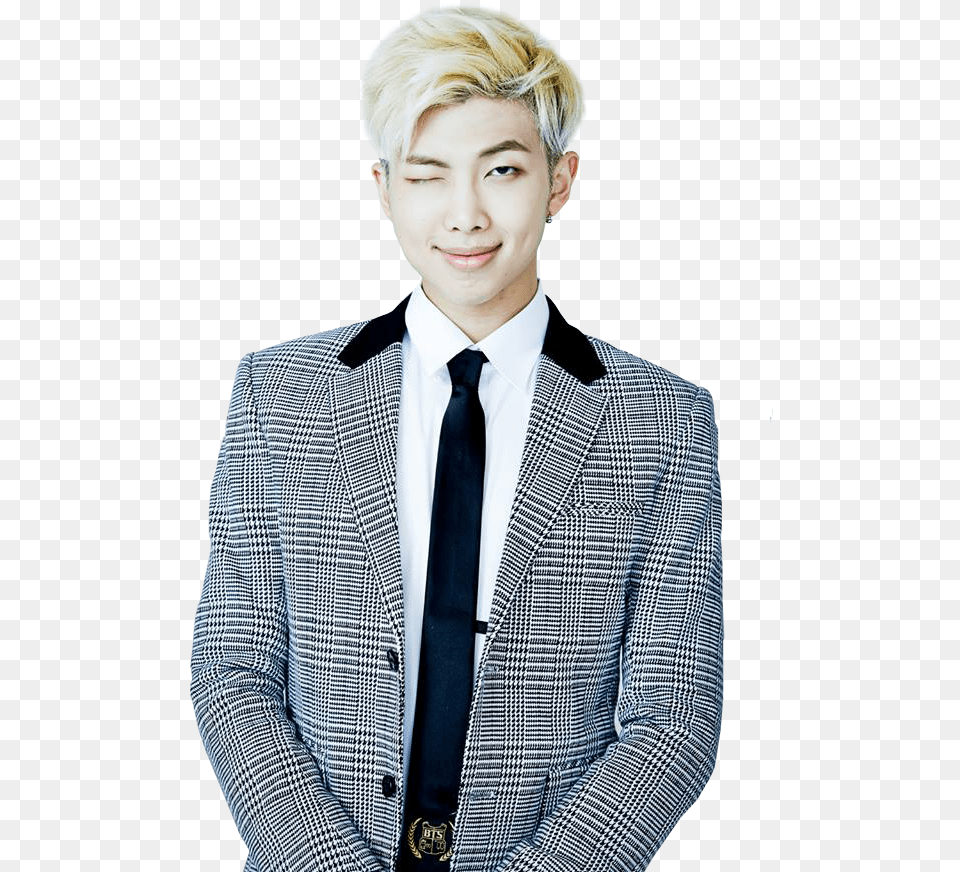 Rap Monster Image Transparent Stock Rap Monster Best Hairstyle, Accessories, Person, Hair, Formal Wear Free Png