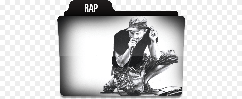 Rap Music Transparent Musicpng Pluspng Whiplash Folder Icon, Adult, Art, Male, Man Png Image