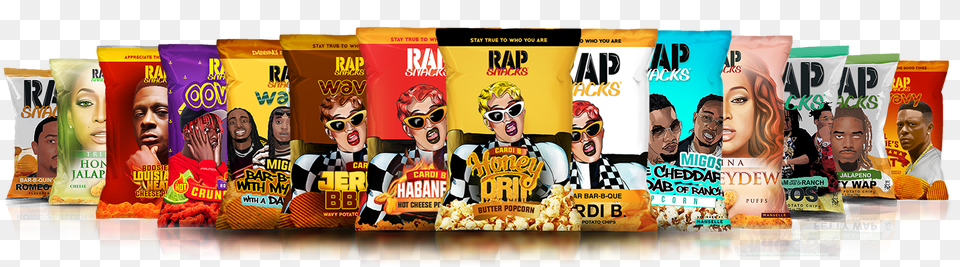 Rap Snacks Eminem, Advertisement, Art, Collage, Poster Png Image