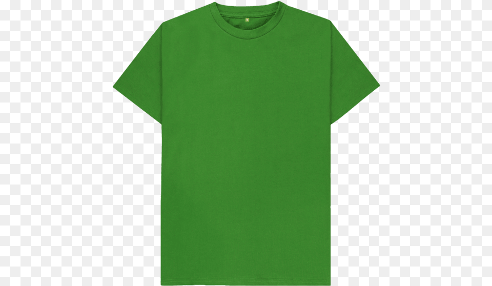 Rapanui Green Plain Organic T Active Shirt, Clothing, T-shirt Free Transparent Png
